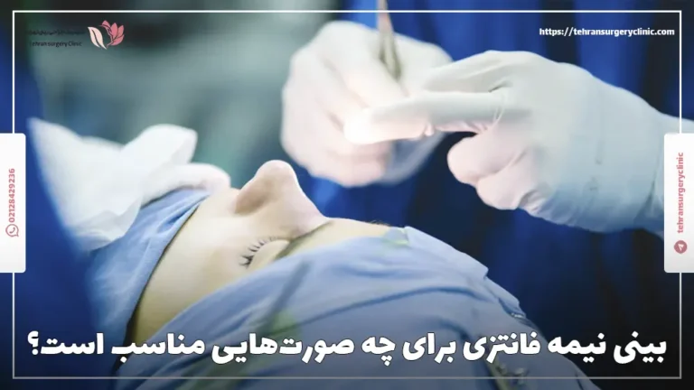 بینی نیمه فانتزی برای چه صورت‌هایی مناسب است؟