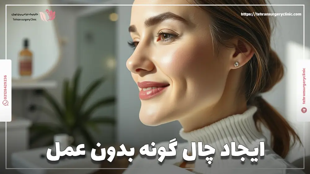 چال گونه بدون عمل