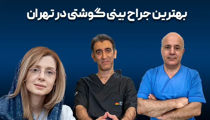 بهترین جراح بینی گوشتی در تهران