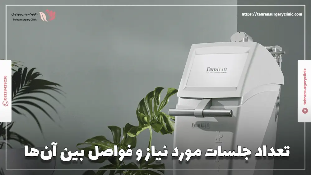 تعداد جلسات مورد نیاز و فواصل بین آنها