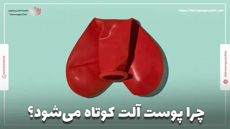 چرا پوست آلت کوتاه می‌شود؟