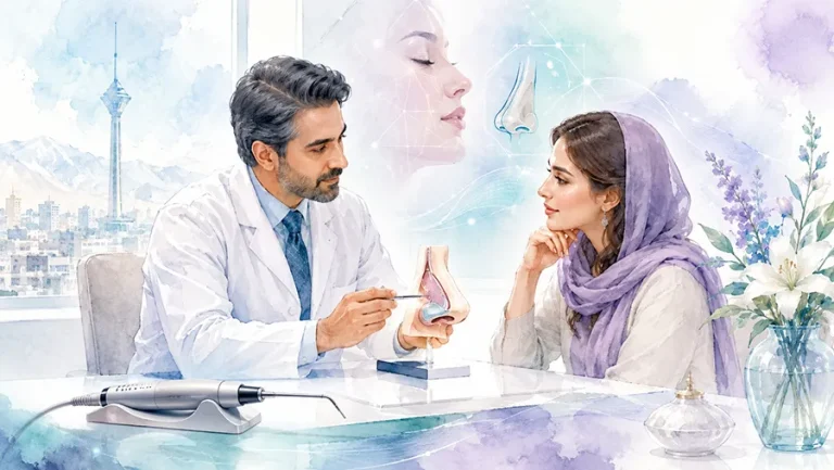 عمل بینی به روش پیزو در تهران