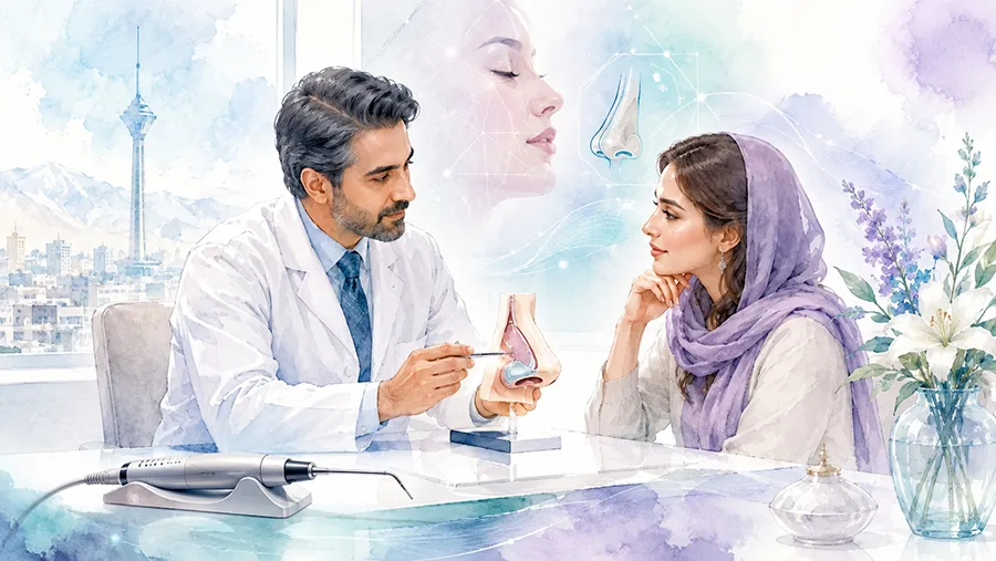 عمل بینی به روش پیزو در تهران