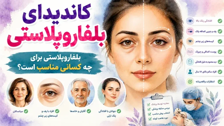 ‫بلفاروپلاستی برای چه کسانی مناسب است؟