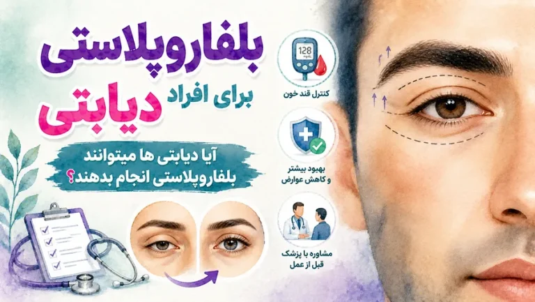 بلفاروپلاستی برای افراد دیابتی: آیا دیابتی ها میتوانند بلفاروپلاستی انجام بدهند؟