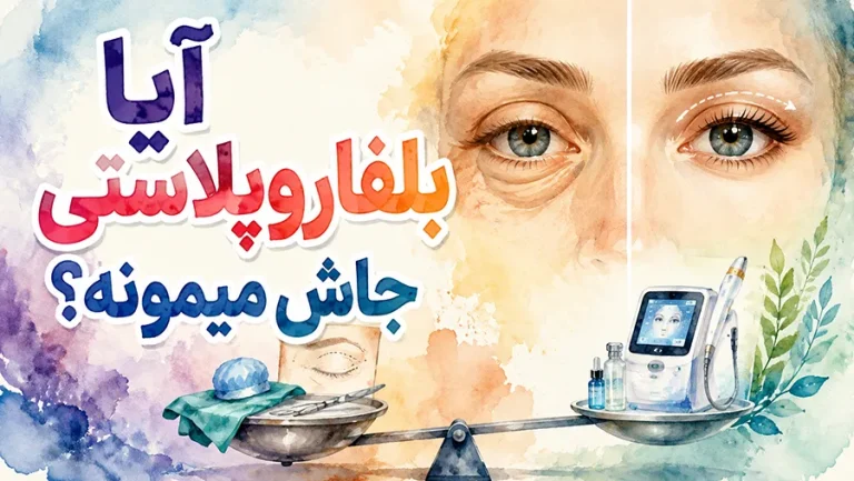 آیا بلفاروپلاستی جاش میمونه؟ رد عمل بلفارو